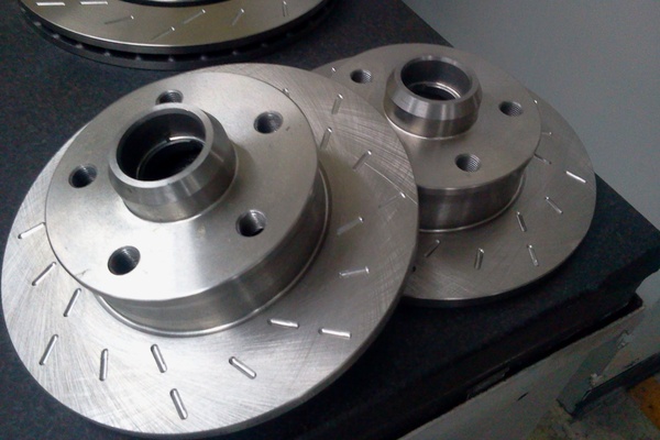 Machined Brake Rotors Pair