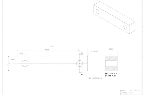 Bearing Mounting Plate