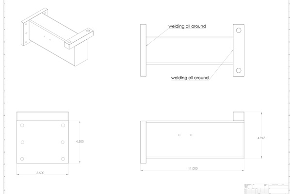 Pullnose Drive Base Supporting